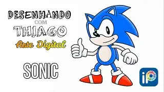 SONIC - Clássico (Desenhando com Thiago)