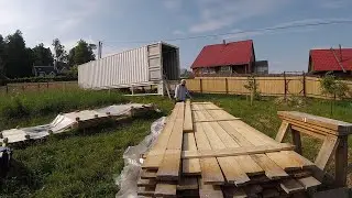 Деревня Соснино (забор, дни 20-21)