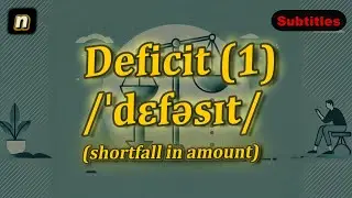 [n] Deficit meaning (shortfall in amount) with 5 examples
