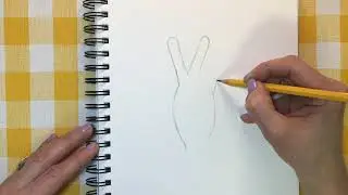 How to Draw a Peace Hand