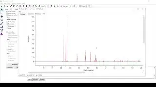 How to Simulate XRD Pattern in VESTA Software