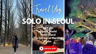 Solo Travel in Seoul: DAY 3 - Alpaca World, Nami Island, Garden of Morning Calm