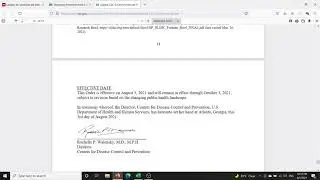CDC Violating Supreme Court Decision - Lazy 