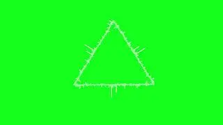Audio Spectrum Visualizer green screen and blue screen