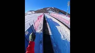 2025年12月4日北京祟礼太舞滑雪场主缆公园雪道情况#单板滑雪 #snowboarding 