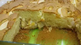 НЕЖНЕЙШАЯ  ШАРЛОТКА с грушей. Tasty pear pie.