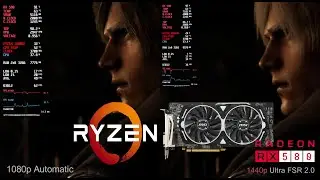 Resident Evil 4 DEMO | RX580 | Ryzen 1600AF | 1080p, 1440p, 720p FSR 2.0 | Low/Ultra