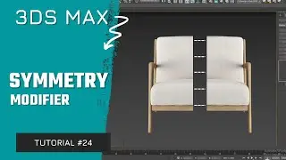 #24 | Symmetry Modifier in 3ds Max | Ahsaan Rehman | Hindi