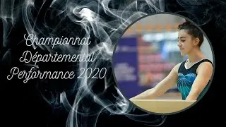 Championnat Gym Départemental Individuel Performance 2020  - Célia 15 ans