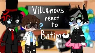 Villainous react to BATIM // gacha club // reaction // 10/???