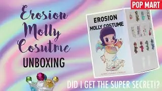 Pop Mart Erosion Molly Costume Blind Box Figures Opening | Voyage Unboxed