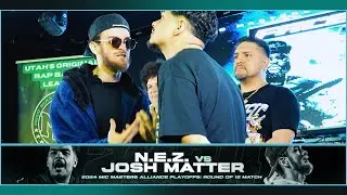 N.E.Z. vs JOSH MATTER - The Round of 12 | Battle Rap | Mic Masters Alliance