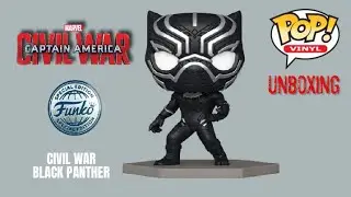 Black Panther Build A Scene Funko Pop! Vinyl Marvel Captain America Civil War Special Exclusive