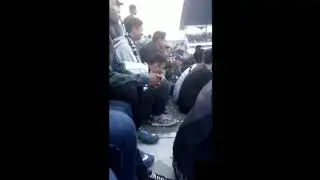 Suporter PSS Sleman BCS bernyanyi sendiri meskipun lainnya terdiam - FANATIK SUPORTER!!!