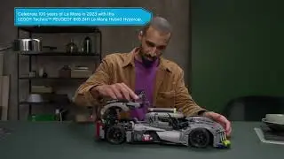 LEGO Technic PEUGEOT 9X8 24H Le Mans Hybrid Hypercar 42156