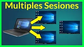 Múltiples Sesiones de Escritorio Remoto Windows 10 Múltiples Sesiones RDP en Windows Multiusuario 11