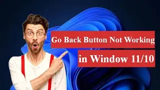 Go Button not Working in Window 11/10 
