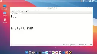 1 8 Install PHP