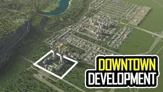 Creating a Unique Downtown Area with Parks & Recreation | Cities Skylines 2