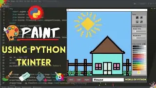 Python - Desktop Paint App Tutorial for Beginners with TKinter
