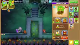 BloonsTD6 yesterday co-op Daily Challenge with yax