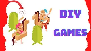 How to MAKE YOUR OWN DIY GAMES WITH CARDBOARD 👍| East to make at home
