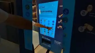 Paying in $BRISE on Ivendpay vending machine for a 7up at Dubai. 