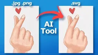 PNG JPG to SVG Converter, AI Tool Vectorizer.AI fee in beta version to convert image to vector file