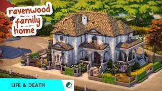 Ravenwood Family Home 🐦‍⬛ || The Sims 4: Life & Death Speed Build