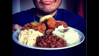 Asmr #349 KFC Nashville Hot Chicken!