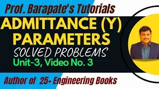 Y- PARAMETERS (SOLVED PROBLEMS)