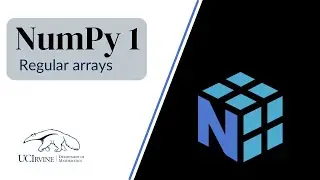 NumPy 1: Regular arrays