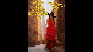 How to place someone into another pic photoshop 2022