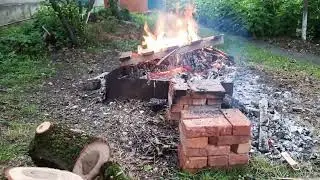 Мамин зять маринует шашлык .Ждём в гости Друзей супруга.‼️А работа кипит😄👍‼️
