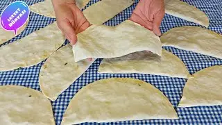 Bu Gözlemelerin Yapımına Herkes Hayran Kaldı 🤩Harika İç Harcı İle Gözleme Tarifi