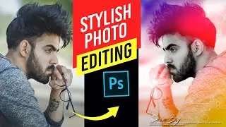 Stylish DP Editing for FB, Insta In Photoshop | Edit Your Photo In Photoshop ( Hindi Tutorial)