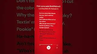 Pink Lemonade -sped up #lyrics #foryou
