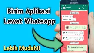 cara kirim aplikasi lewat WA