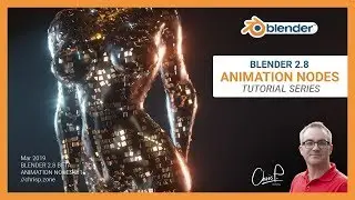 #9 - Rotating Multiple Objects on their Normals - Animation Nodes Blender 2.8 Tutorial