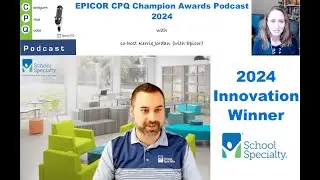 Epicor CPQ Innovation Champion Award (Part 1 of 3)