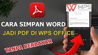 How to Save a Word File to PDF in WPS Office | Complete Tutorial