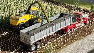 FORAGE HARVESTING Display at the 2024  LaFayette Farm Toy Show