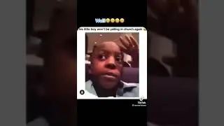 He Wont Be Yellin In Church Again🤣🤣🤣🤣