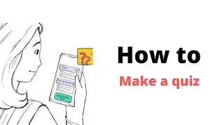 How to make a quiz on The Homework App