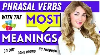 Common English Phrasal Verbs Multiple Meanings | Learning English Phrasal Verbs