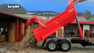 Bruder Мультик про Трактор   Трактор на ферме   Развивающие видео для детей