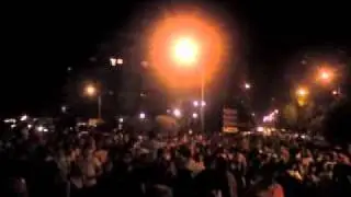 Aganaktismenoi sto Leyko Pyrgo 05 06 11 Ston Pyrgo meta tis poreia