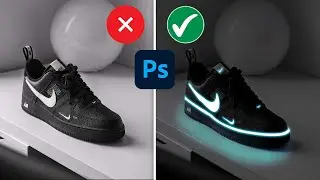 How to glow light in Photoshop | Light