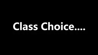 Black Desert Online class choice 2018