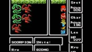Let's Play Final Fantasy 1 NES Part 12 - Earth Fiend 2